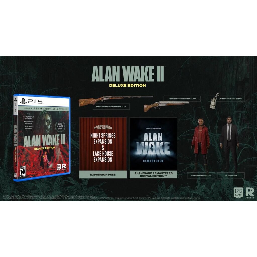 Buy Alan Wake 2 Deluxe Edition PS5 for SALE Price Pakistan