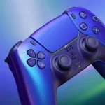 PS5 Wireless Controller Chroma Indigo