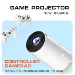 M300 MAX Projector Android + Game with 02 Wireless Controllers