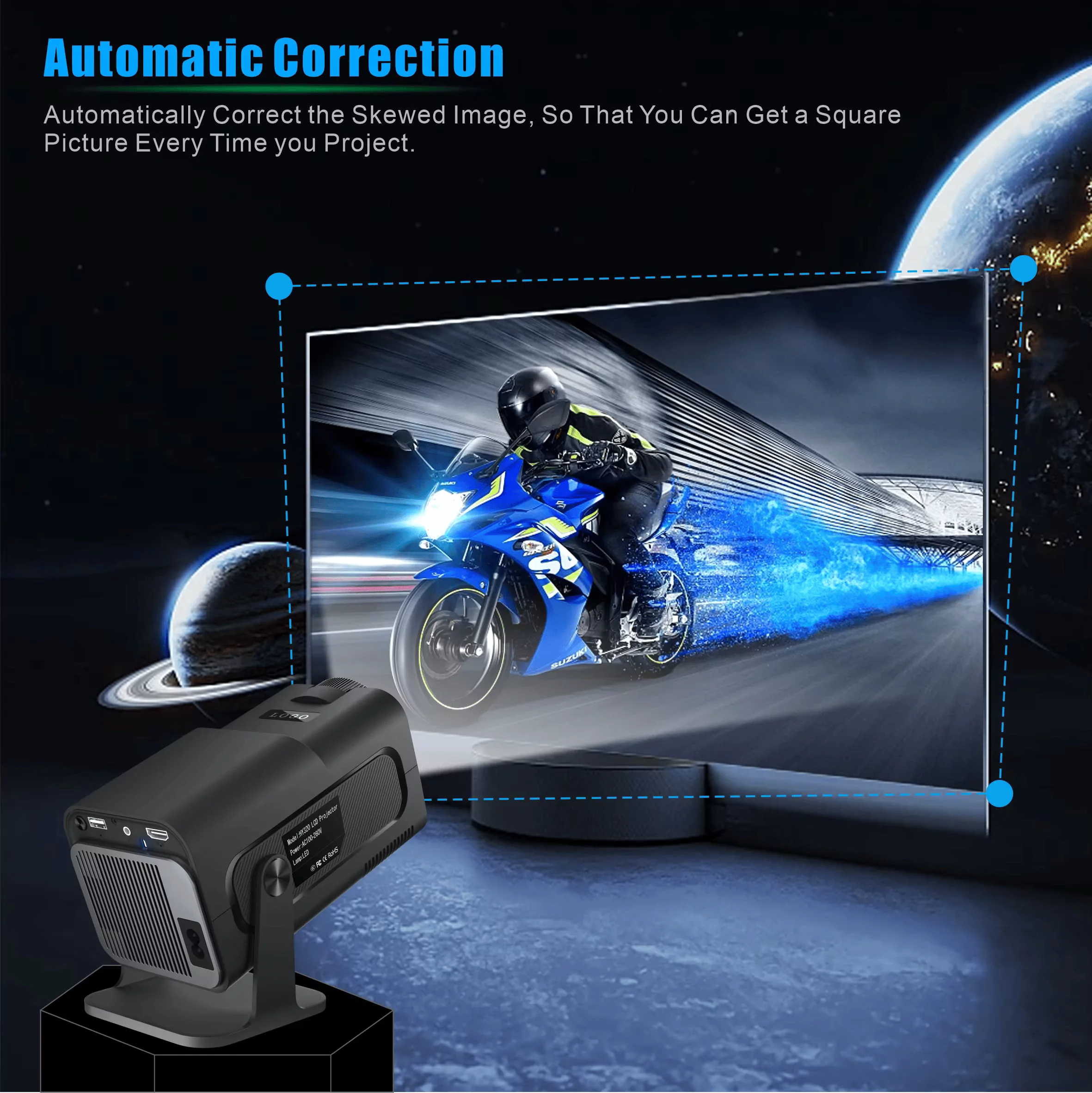 HY320 Android Projector 300 ANSI