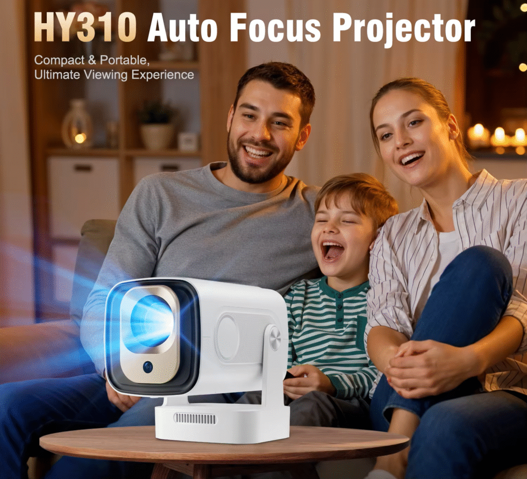 GF310 Android Portable Projector Auto Focus 330 ANSI - HY310
