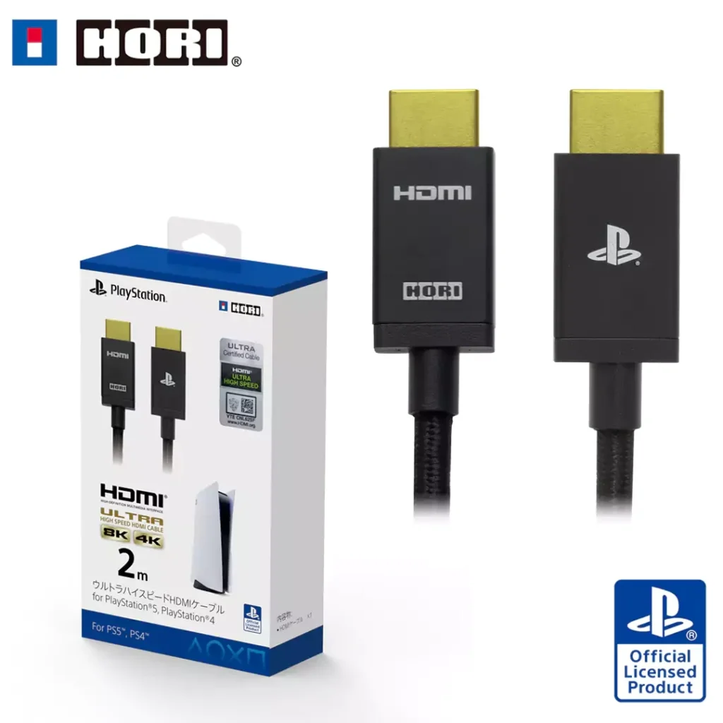 HORI PS5 HDMI 2.1 Ultra High Speed 4K / 8K Cable PlayStation 5