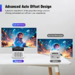 GF HY450 900ANSI Ultra Short Throw WIFI 6 Android Projector