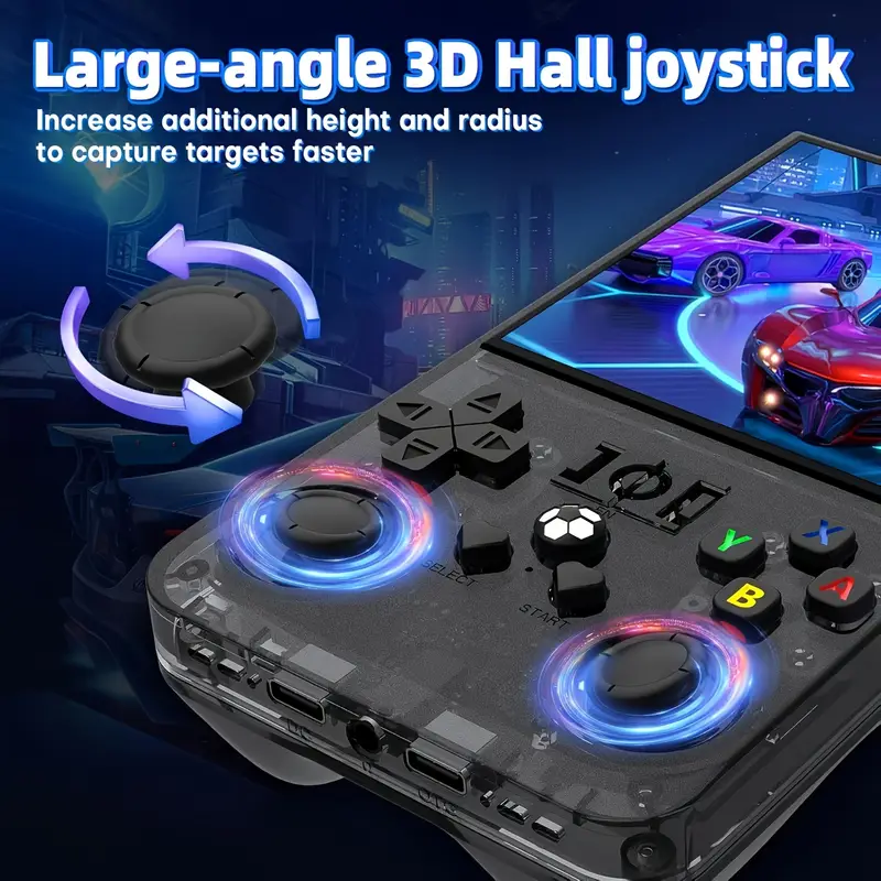 R36 Max Portable Retro Handheld Game Console