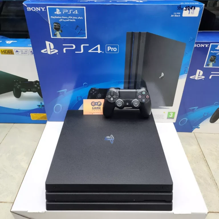 PS4 Pro 1TB Console with Pre-Installed Games (Used)