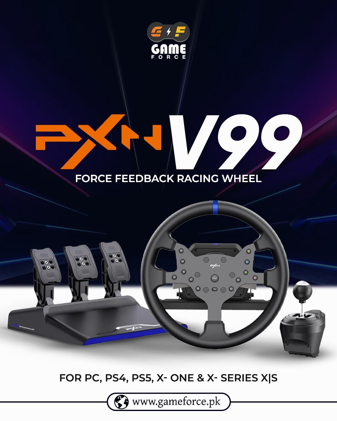 pxn v99 racing wheel