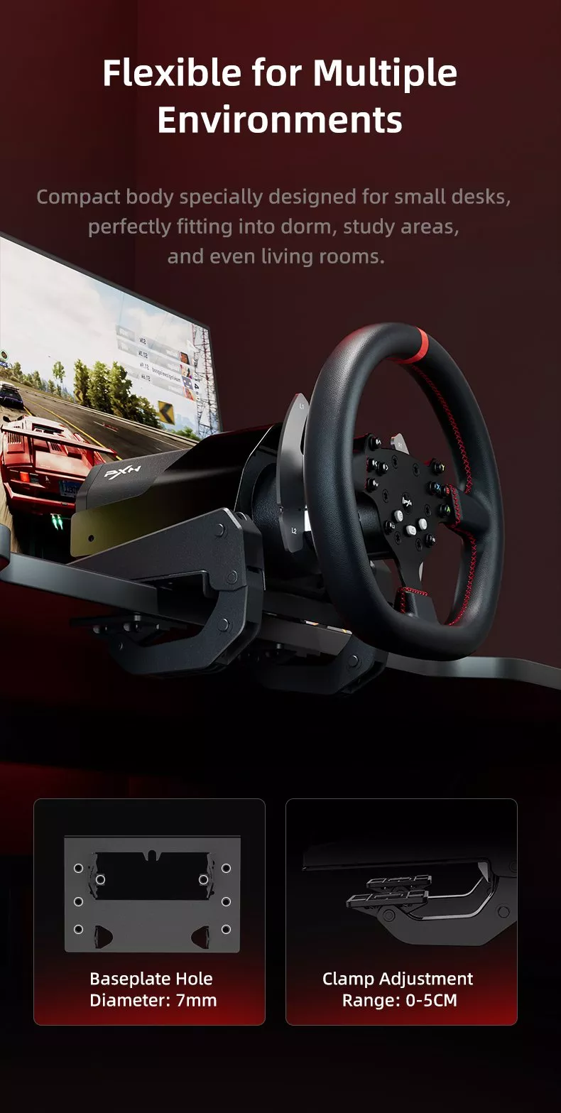 PXN V10 Ultra Direct Drive Racing Wheel